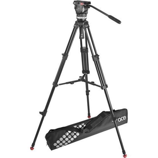 Picture of Sachtler Ace M Fluid Head with 2-Stage Aluminum Tripod & Mid-Level Spreader