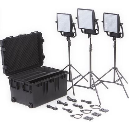 Picture of Litepanels Astra 6X  Traveler Trio V-Mount Kit