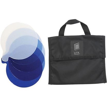 Picture of Litepanels Inca 12 5-Piece CTB Gel Set with Gel Bag