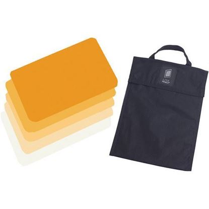 Picture of Litepanels Hilio D12 5-Piece CTO Gel Set with Gel Bag