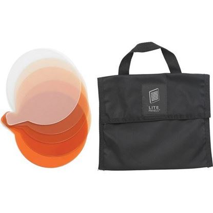 Picture of Litepanels Sola 9 5-Piece CTO Gel Set with Gel Bag