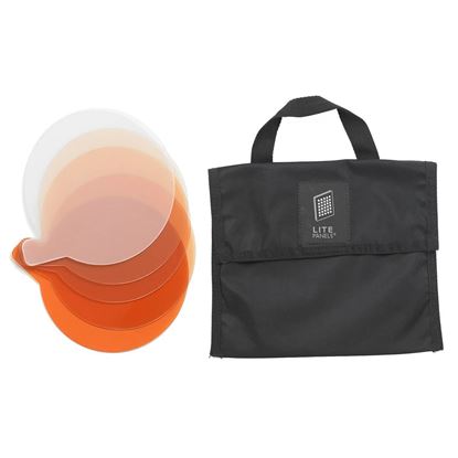 Picture of Litepanels Sola 6 5-Piece CTO Gel Set with Gel Bag