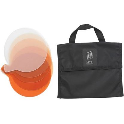 Picture of Litepanels Sola 4 5-Piece CTO Gel Set with Gel Bag
