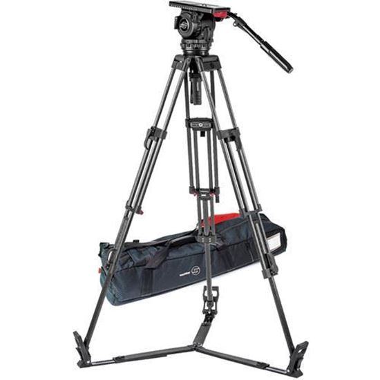 Picture of Sachtler Video 18 S2 Fluid Head & ENG 2 CF Tripod System with Ground Spreader