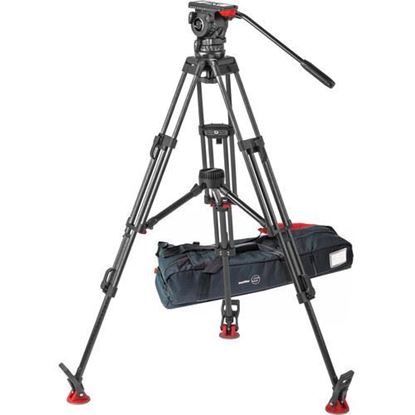 Picture of Sachtler FSB 10 T ENG 2 MCF Carbon Fiber Tripod System with Touch & Go Plate (100mm)