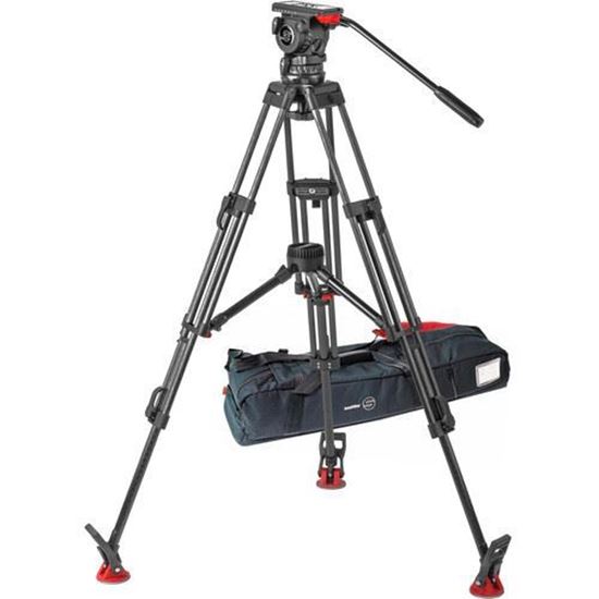 Picture of Sachtler FSB 10 T ENG 2 MCF Carbon Fiber Tripod System with Touch & Go Plate (100mm)
