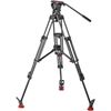 Picture of Sachtler FSB 10 ENG 2 MCF Carbon Fiber Tripod System with Sideload Plate (100mm)