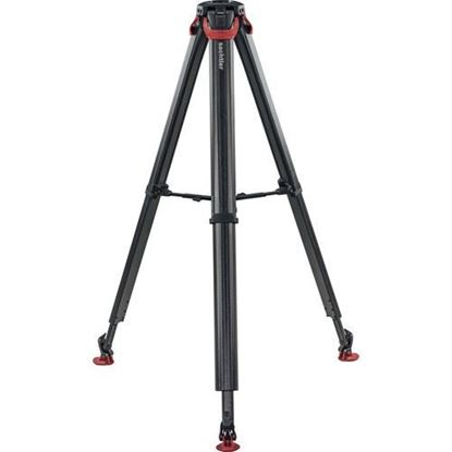 Picture of Sachtler Flowtech 75 MS Carbon Fiber Tripod with Mid-Level Spreader and Rubber Feet