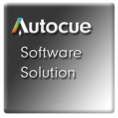 Picture of Autocue QPro Software with 2 Button Hand Control