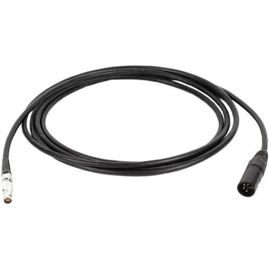 Picture of Wooden Camera Alterna Cables - 4pin XLR Male to Canon C200, C200B, C300mkII (Straight, 120")
