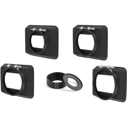 Picture of Wooden Camera - Zip Box Double 4x5.65 Kit (80-85mm, 90-95mm, 100-105mm, 110-115mm, Adapter Rings)