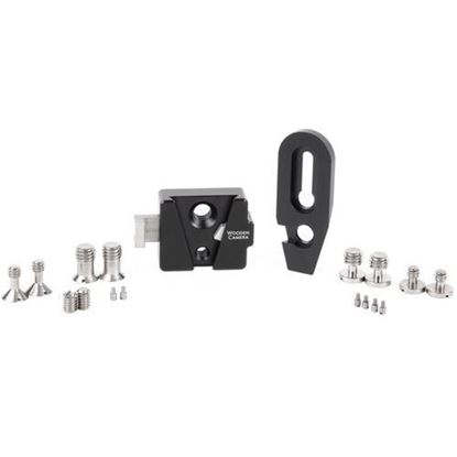 Picture of Wooden Camera - Offset V-Lock Accessory Wedge & Base Station Kit (Screw Slot and ARRI Accessory Mount 3/8-16)