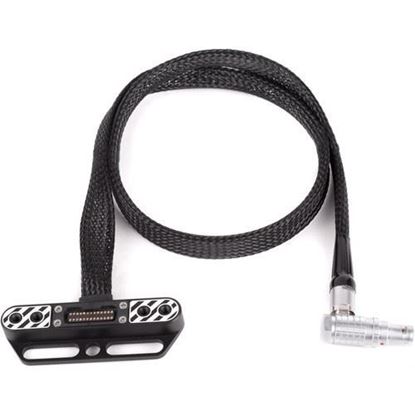 Picture of Wooden Camera - RED Male LEMO Compatible to Female Pogo LCD/EVF Cable (24", Weapon/Scarlet-W/Raven)