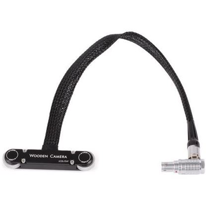 Picture of Wooden Camera - RED Male Pogo to Male LEMO Compatible LCD/EVF Cable (12", Weapon/Scarlet-W/Raven)