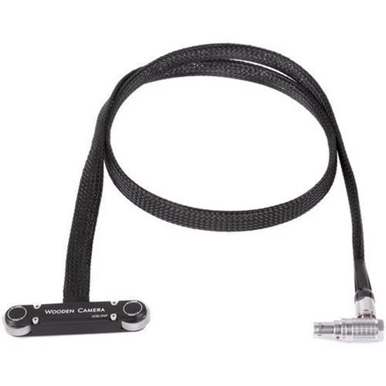 Picture of Wooden Camera - RED Male Pogo to Male LEMO Compatible LCD/EVF Cable (36", Weapon/Scarlet-W/Raven)