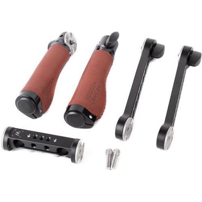 Picture of Wooden Camera - Rosette Handle Kit (Brown Leather)
