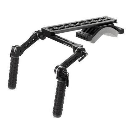 Picture of Wooden Camera - Shoulder Rig (Mid, Rubber)