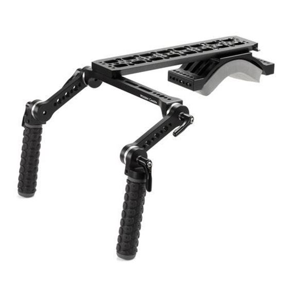 Picture of Wooden Camera - Shoulder Rig (Mid, Rubber)