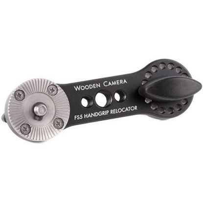 Picture of Wooden Camera - Sony FS5 Handgrip Relocator (ARRI Rosette)