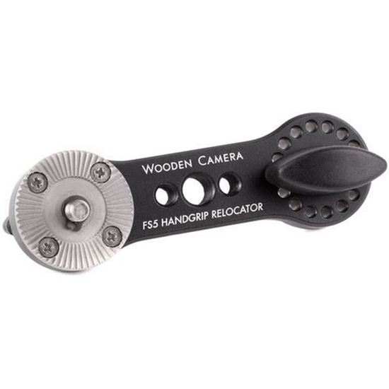 Picture of Wooden Camera - Sony FS5 Handgrip Relocator (ARRI Rosette)
