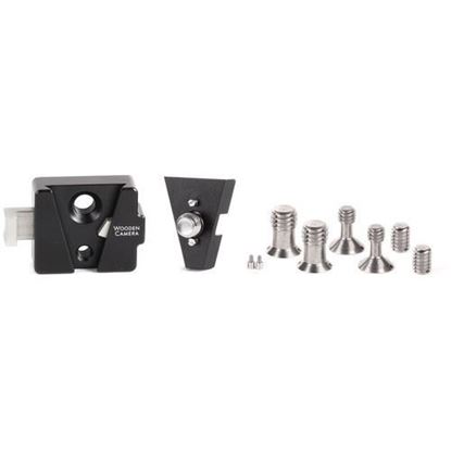 Picture of Wooden Camera - V-Lock Base Station and Wedge Kit (ARRI Accessory Mount 3/8-16)