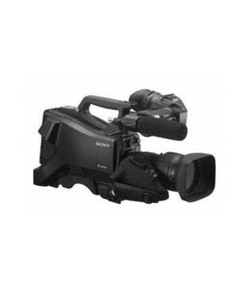 Picture of Sony HD Studio Camera 2/3'' CMOS sensors with Neutrik Fibre Transmission + LCD Viewfinder + Microphone + Lens package