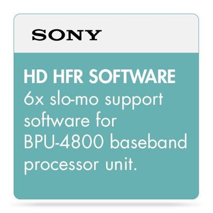 Picture of Sony HFR SOFTWARE