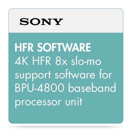 Picture of Sony HFR SOFTWARE