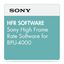 Picture of Sony High Frame Rate Software for BPU-4000