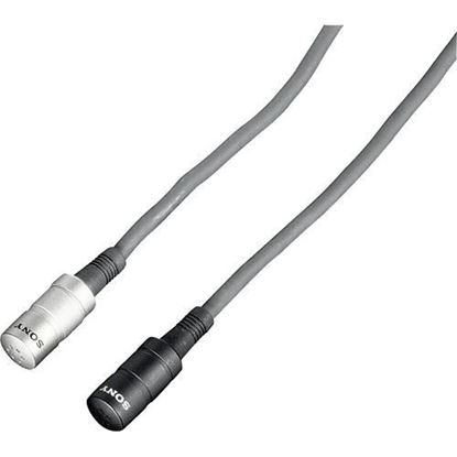 Picture of Sony Lavalier Mic:Omni-Dir/Bare Wire/Black