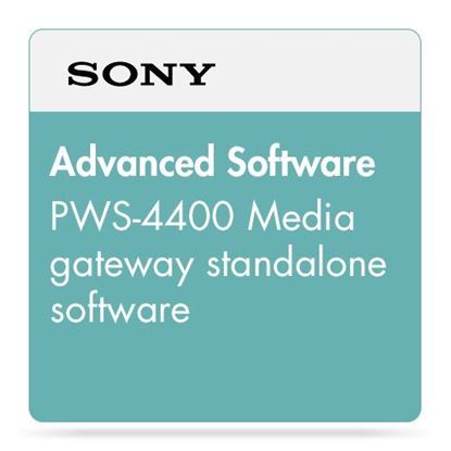 Picture of Sony Media Gateway Advanced Software