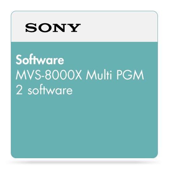 Picture of Sony MULTI PROGRAM2 SOFTWARE
