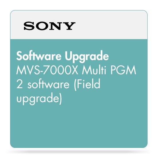 Picture of Sony MVS-7000X MP2 S/ware
