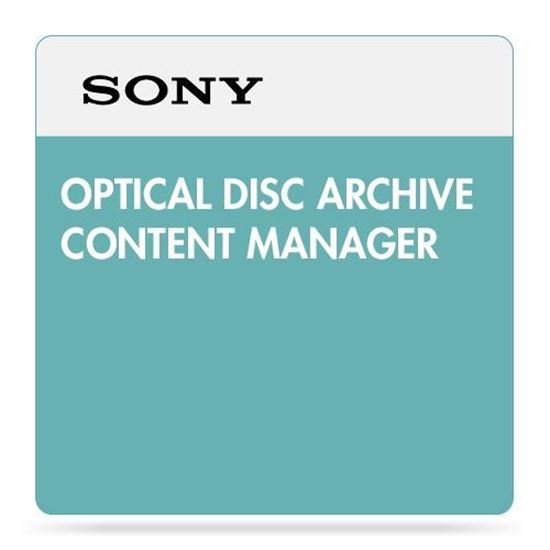 Picture of Sony OPTICAL DISC ARCHIVE CONTENT MANAGER