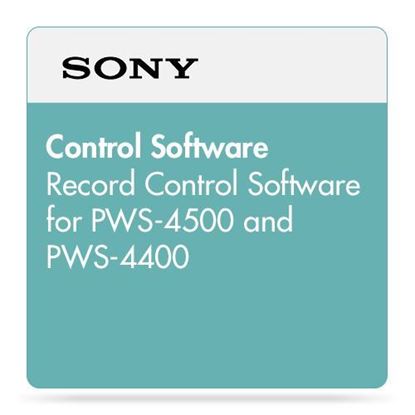 Picture of Sony RECORDING CONTROL SOFTWARE