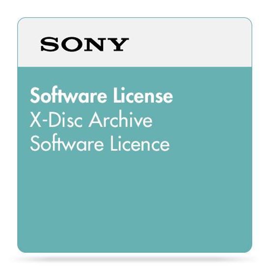 Picture of Sony X-Disc Archive Software Licence