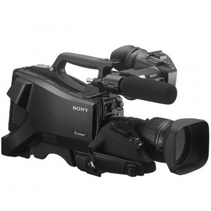 Picture of Sony HD Studio Camera 2/3'' CMOS Sensors with Lemo Fibre Transmission + LCD Viewfinder + Microphone + Lens Package