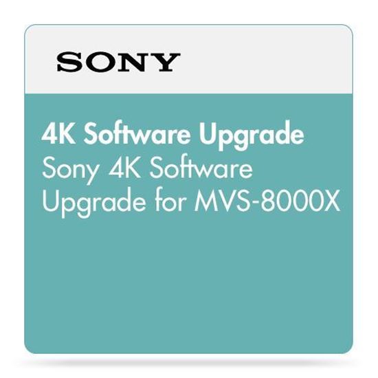 Picture of Sony 4K software upgrade for MVS-8000X
