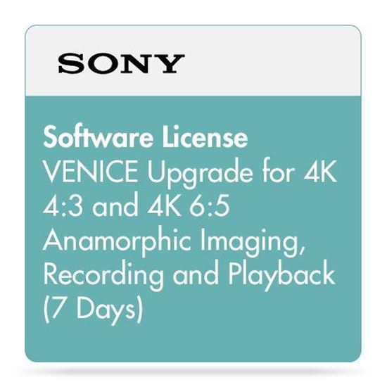 Picture of Sony Anamorphic Upgrade License (7 Days)