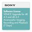 Picture of Sony Anamorphic Upgrade License (7 Days)