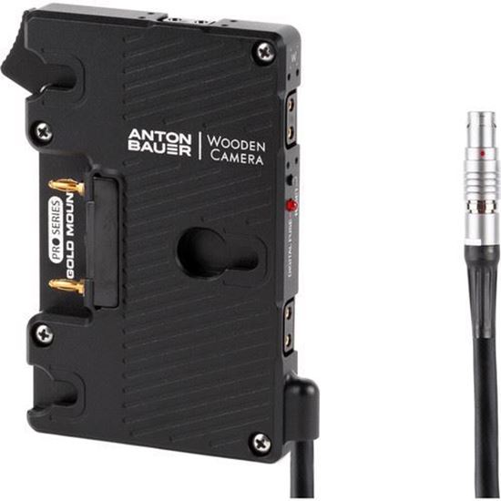 Picture of Wooden Camera Pro Gold Mount (RED DSMC1, DSMC2)