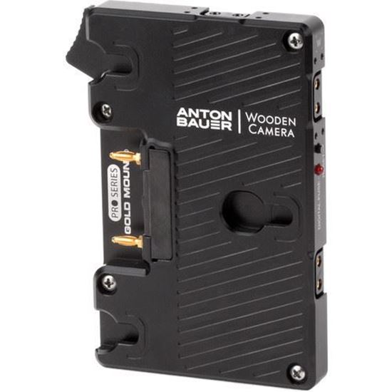 Picture of Wooden Camera  Pro Gold Mount (Blackmagic URSA Mini, URSA Mini Pro, URSA)