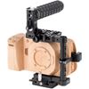 Picture of Wooden Camera - Unified BMPCC4K / BMPCC6K Camera Cage (Blackmagic Pocket Cinema Camera 4K / 6K) with Rubber Grip