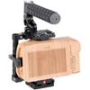 Picture of Wooden Camera - Unified BMPCC4K / BMPCC6K Camera Cage (Blackmagic Pocket Cinema Camera 4K / 6K) with Rubber Grip