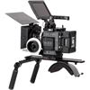 Picture of Wooden Camera Base Shoulder Rig v3 (Rubber Handles)