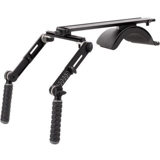 Picture of Wooden Camera Shoulder Rig v3 Pro (Rubber Handles)