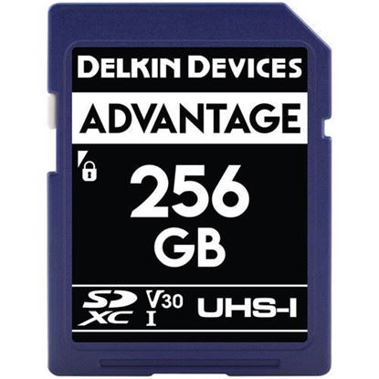 Picture of Delkin Devices 256GB Advantage UHS-I SDXC Memory Card