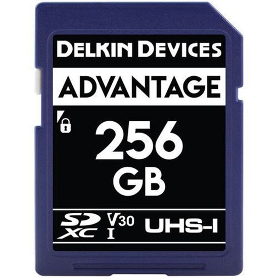 Picture of Delkin Devices 256GB Advantage UHS-I SDXC Memory Card