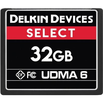 Picture of Delkin Devices 32GB Select UDMA 6 CompactFlash Memory Card