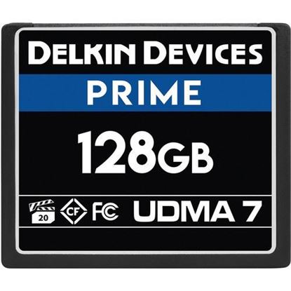 Picture of Delkin Devices 128GB Prime UDMA 7 CompactFlash Memory Card